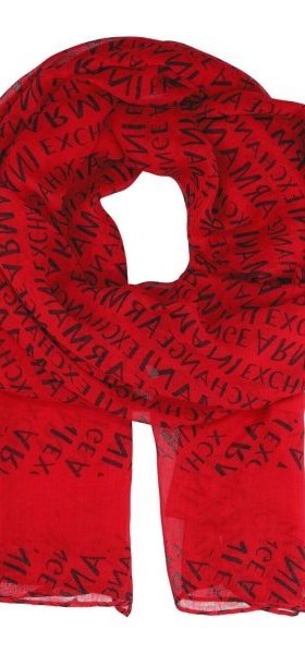 pashmina armani rossa